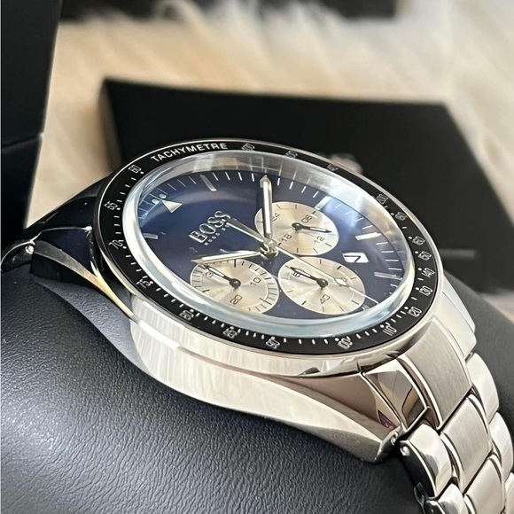 - Hugo Boss Men’s Trophy Chronograph Watch 
Case Size: 44mm
MSRP: $598 - Picture 7 of 9